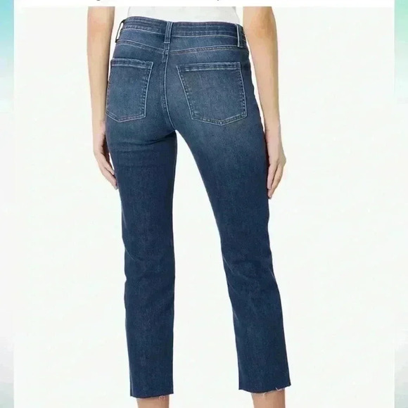 NWT Kut From The Kloth Jeans Reese Fab Ab Ankle Straight Leg High Rise raw hem - Picture 3 of 11